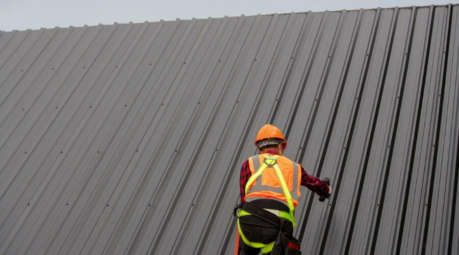 Professional metal roof installation services in Michigan City, MS